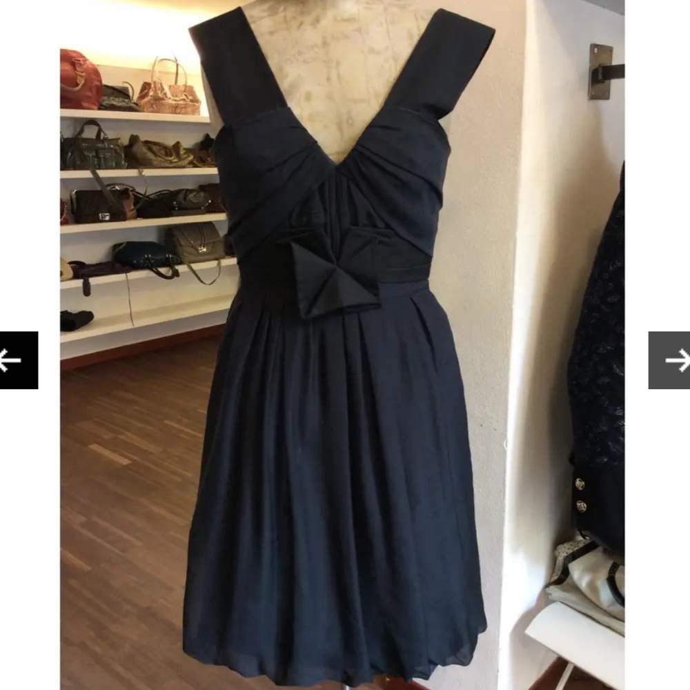Chloé, Silk dress, size 36/4US, Silk, balloon hem